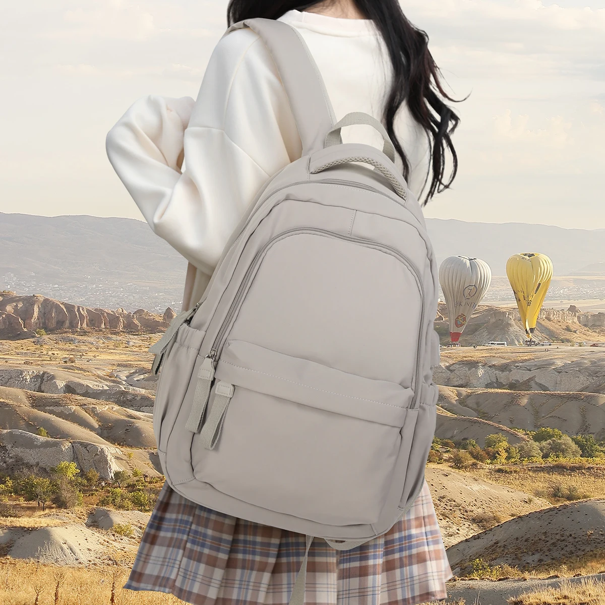 Sac à dos pour ordinateur portable pour femme, sac à dos de travail antivol pour 14 pouces, sac à dos d'école pour infirmière, sac à livres pour adolescentes et garçons