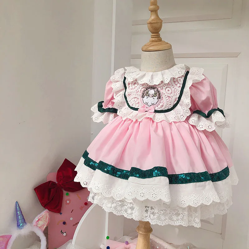 Robe de princesse à manches courtes pour filles, VTG, Lolita, pour fête de mariage, nouvelle collection 2020