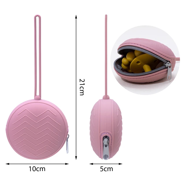 Boîte à sucette pour nouveau-nés, nouveau Design, conteneur de sucette pratique, rangement de voyage, porte-mamelon, fixation de tétine – Image 4