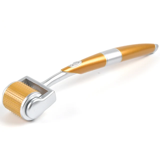 ZGTS 192 Derma Roller titane Micro aiguilles système Dermaroller Derma Roller mésothérapie pour soins du visage Microneedling – Image 2