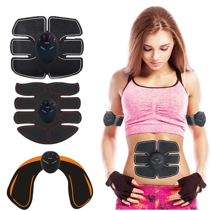 Éthicateur Musculaire Électrique EMS Sans Fil, Entraîneur de Hanches, Fesses, Abdominaux, Énergie Amincissant pour le Corps
