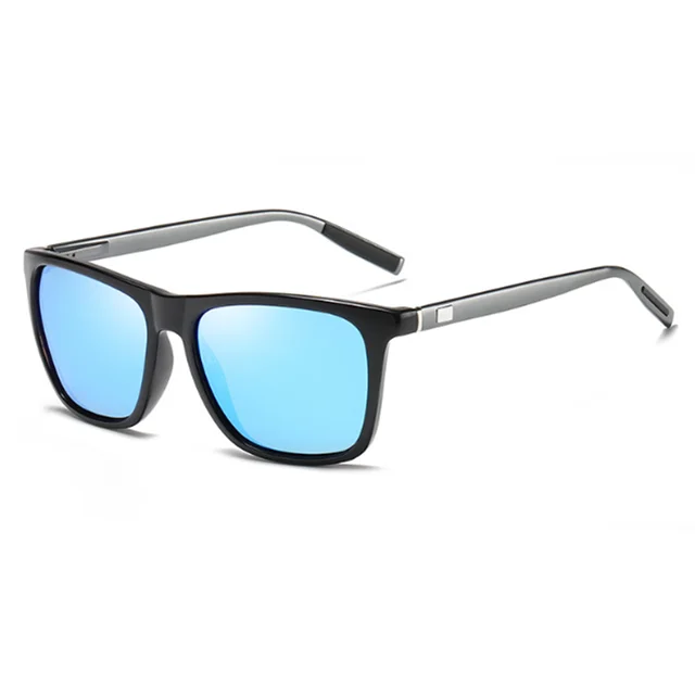 Lunettes de soleil polarisées à la mode pour hommes et femmes, en aluminium et magnésium, carrées, sur Prescription, 0 -0.5 -1.0 -2.0 à -5.0 – Image 5