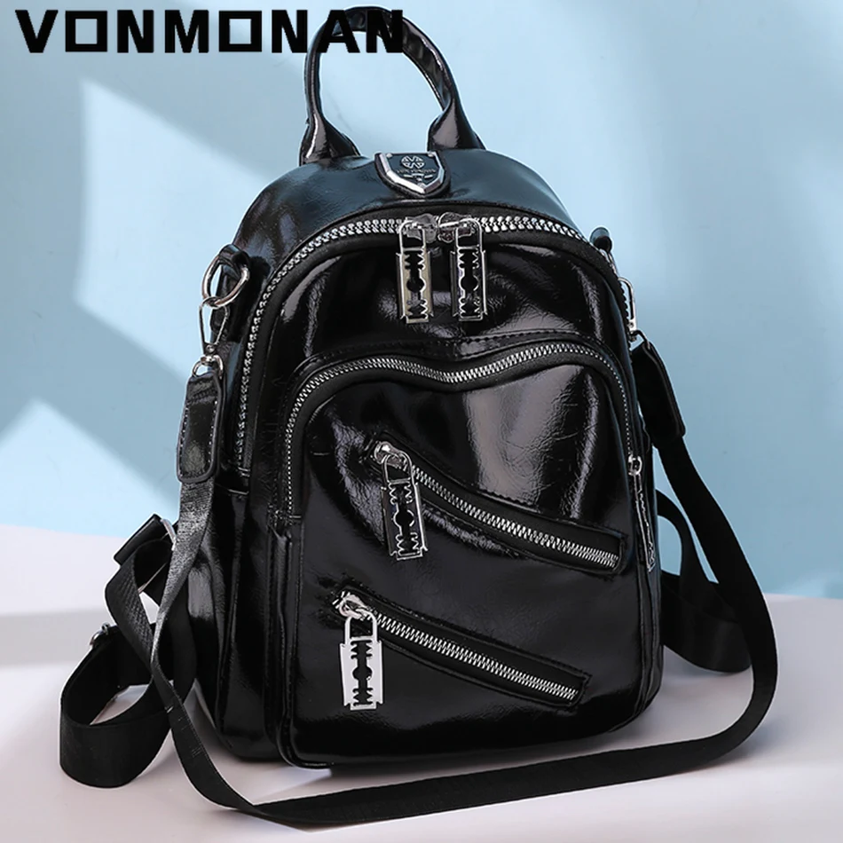 Mode femmes sac à dos concepteur en cuir PU voyage sac à dos décontracté sacs à bandoulière de haute qualité sacs d'école pour adolescents filles nouveau