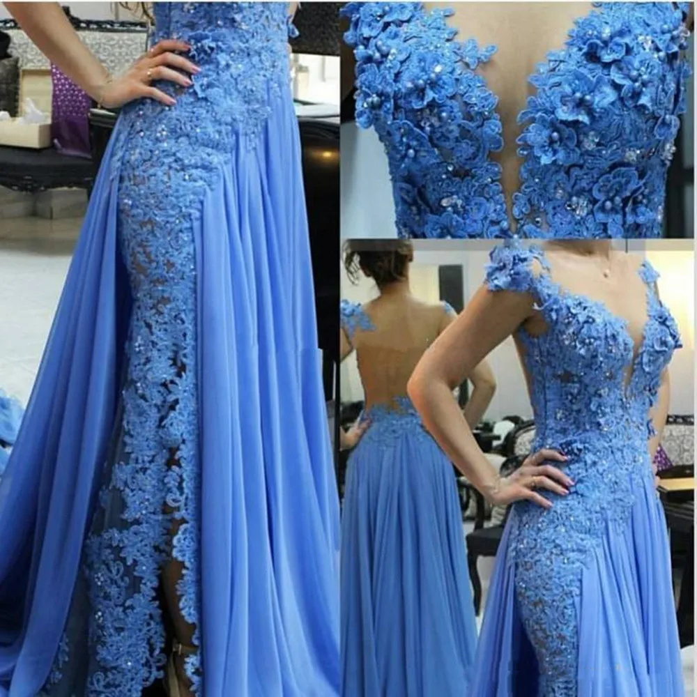 Robe de Soirée de Forme Trapèze Personnalisée pour Femme, Tenue Éducative, Sexy, Dos aux, avec des Appliques 3D et des Perles
