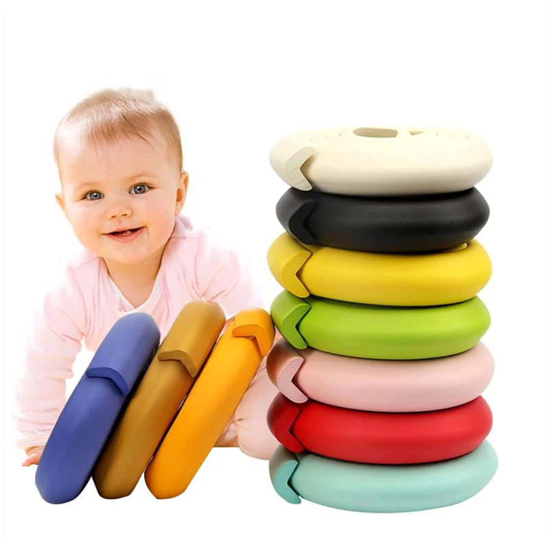 Bande de Protection de bord de Table de bureau de sécurité pour bébé, 2M, en forme de L, Protection pour enfants, Angle de bord de pare-chocs, bande Anti-collision pour la maison
