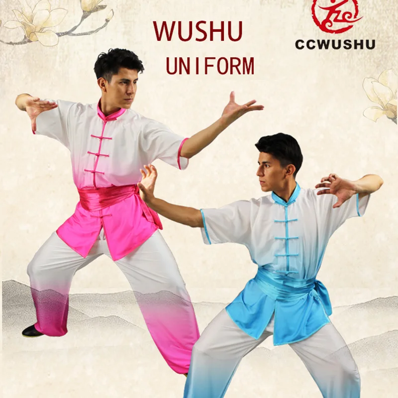Ccwushu wushu vêtements vêtements d'arts martiaux vêtements de Kung Fu uniforme de Kung Fu chinois costume d'arts martiaux costume Changquan