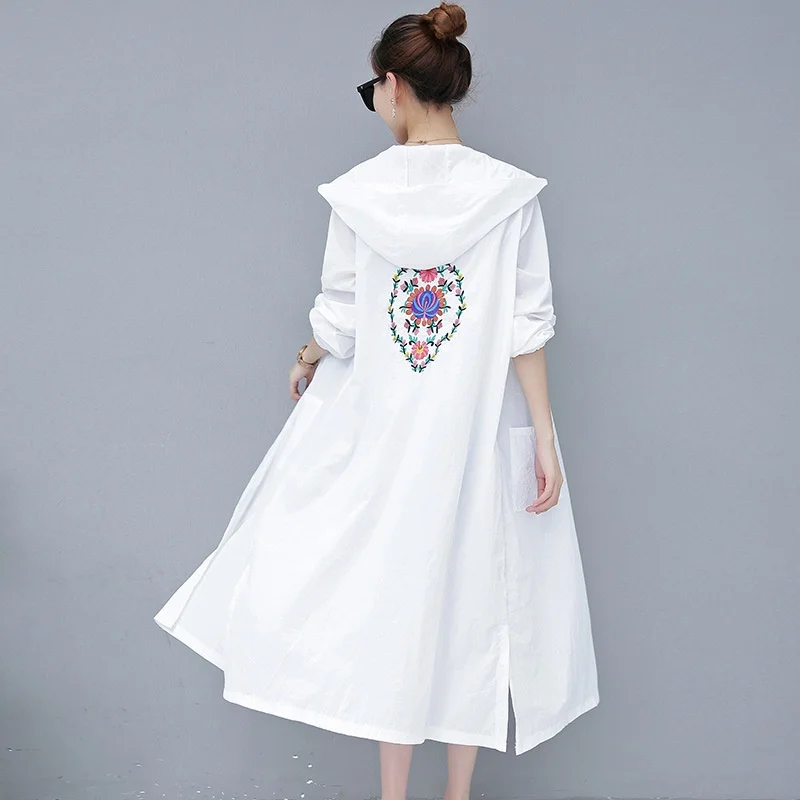 DD2 Autoroute-Cardigan à Capuche pour Femme, Tunique à Manches sulf, Manteau Féminin, Collection Été 2019