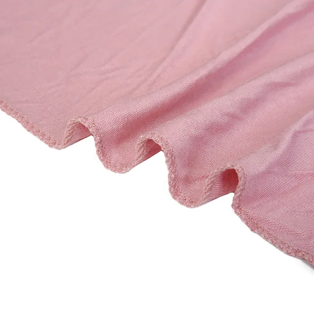 30 couleurs plaine solide Modal Jersey Hijab femmes hiver élasticité musulman châle écharpe Maxi Wrap Snood chaud étole Foulards Sjaal – Image 4