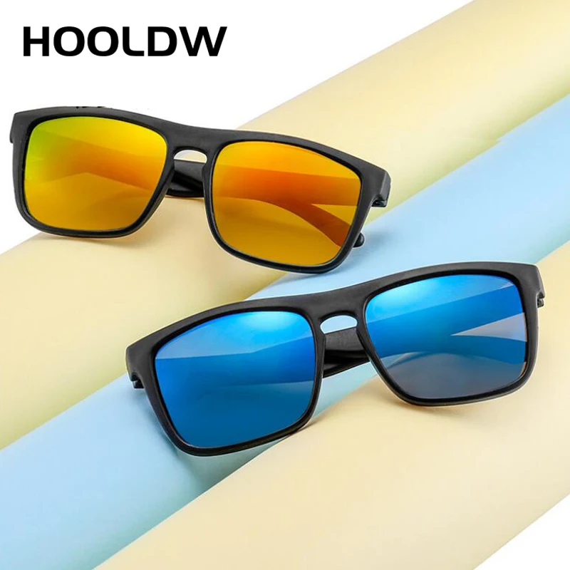 Holdw – lunettes de soleil polarisées carrées pour enfants, à la mode, pour filles et garçons, UV400, pour bébés