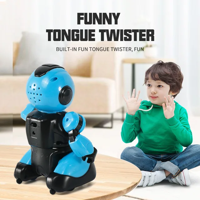 Robot Intelligent pour enfants Robots intelligents programmation télécommande infrarouge Robot robotique Programmable cadeaux de noël – Image 3