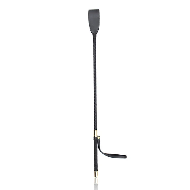 Riding Crop Durable Equestrian Training PU Leather Outdoor Portable Pointer Lightweight Non Slip With Handle Horse Whip Racing – Image 5