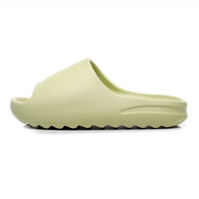 Pantoufles mignonnes à semelles épaisses et souples EVA pour femmes, pantoufles d'été à la mode, sandales de maison, chaussures de plage pour hommes – Image 6