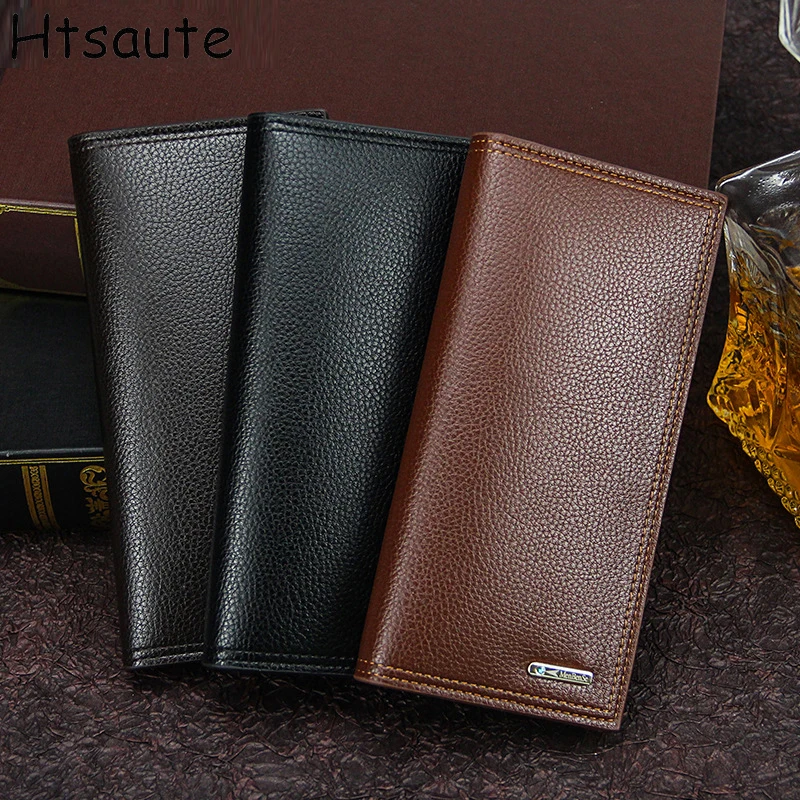 Nouveau portefeuille pour hommes longue mode hommes boucle magnétique Plus enveloppe grande capacité multi-carte poche portefeuille multi-carte portefeuille