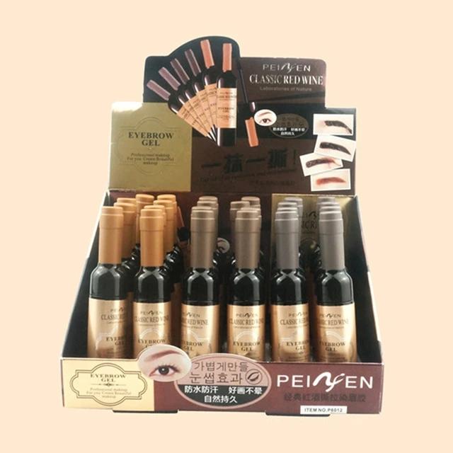 Couleur henné sourcil Gel crème femmes maquillage sourcils teinte sourcils imperméable tatouage stylo brosse Kit colorant cosmétiques – Image 4