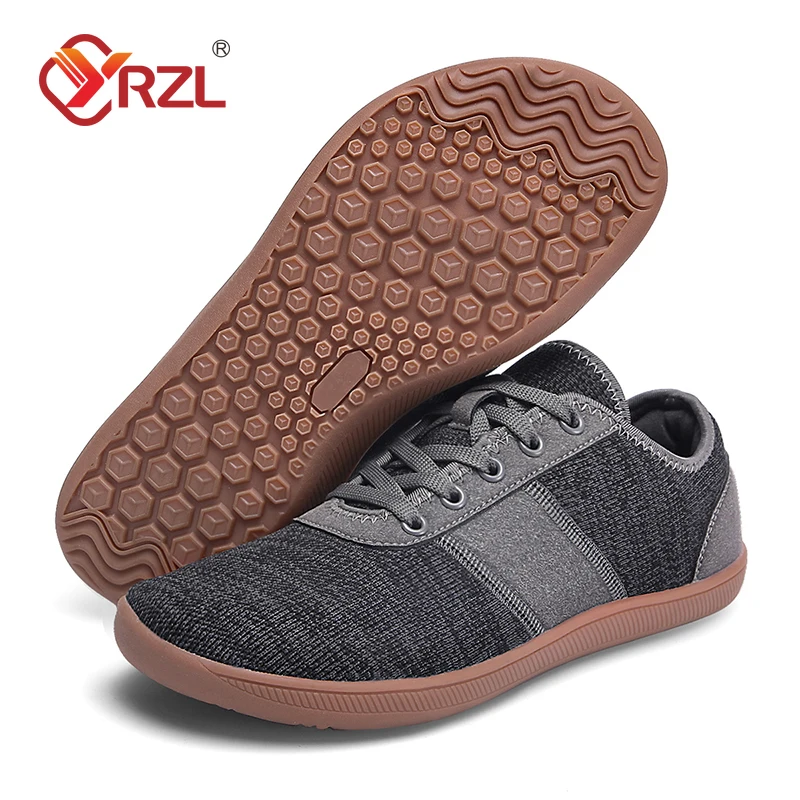 YRZL-Chaussures de Course Unisexes aux Pieds Nus Larges, Décontractées, Minimalistes, pour Homme