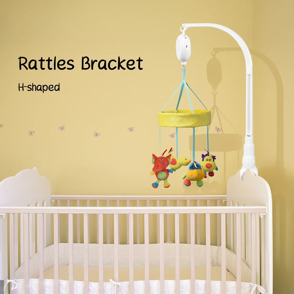 Support de Jouets Rotatif pour Bébé, Sonnette de Lit Mobile pour Nourrisson, Accessoires de Poussette