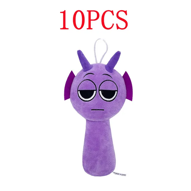 Nouveau Sprunki peluche jeu d'horreur jouets dessin animé mignon doux oreiller en peluche pour enfant anniversaire cadeau de noël en peluche enfants poupées – Image 6
