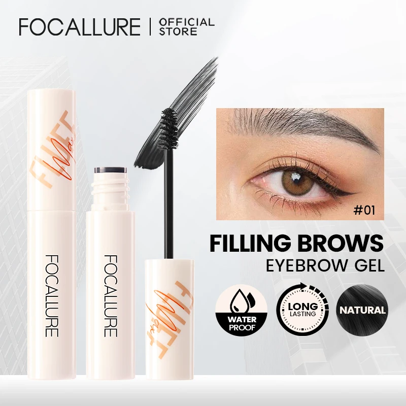 FOCALLURE-Eyeblogggel naturel imperméable à l'eau, séchage rapide des sourcils, avertissement Regina, rehausseur de sourcils, crème de maquillage, cosmétiques