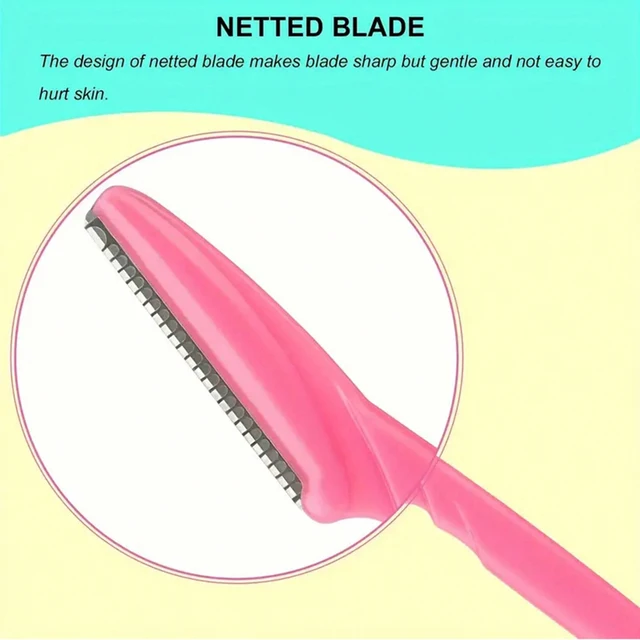Eyeblogurazors en récipient sûr, outils de coupe du visage et des sourcils idéaux pour l'épilation, bouteille de 30 pièces – Image 3