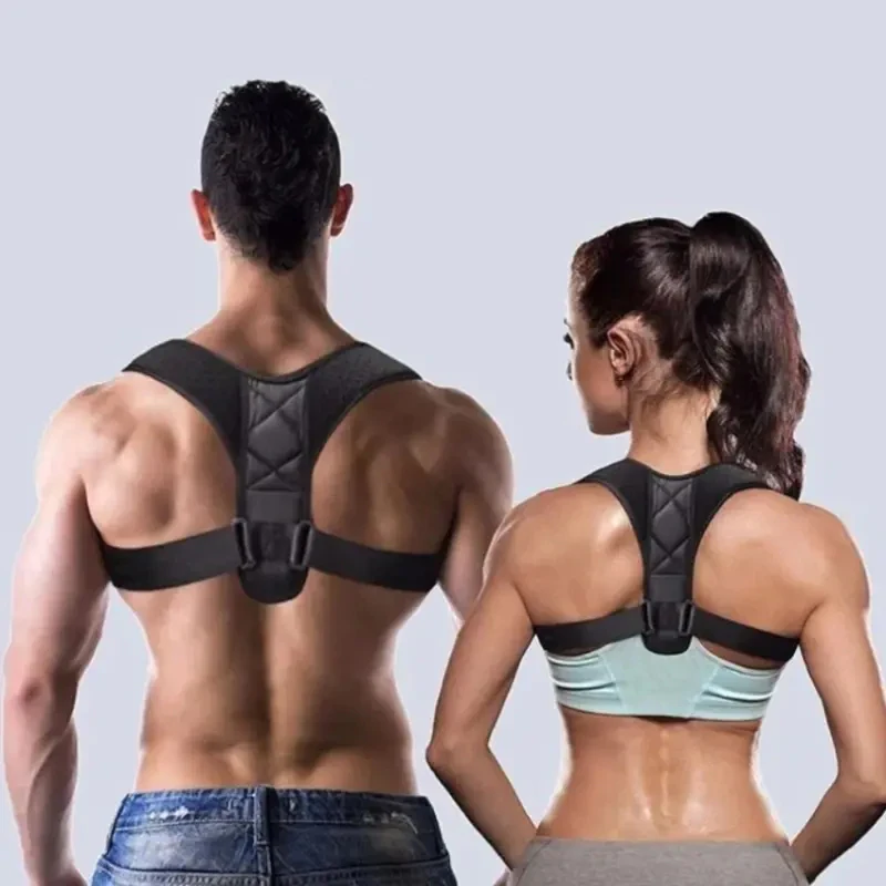 Ceinture de posture lombaire pour le haut du dos, réglable, unisexe, pour la colonne vertébrale et la clavicule