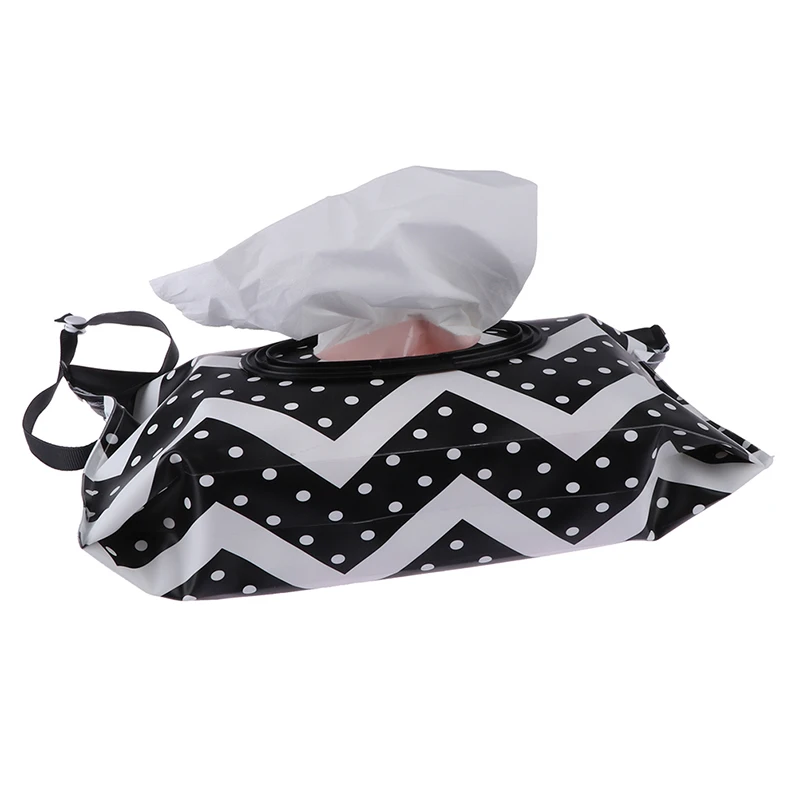 EVA – pochette pour lingettes humides pour bébé, sangle à pression, rechargeable, sac pour lingettes humides, couvercle rabattable, boîte à mouchoirs, accessoire utile pour poussette de bébé en plein air
