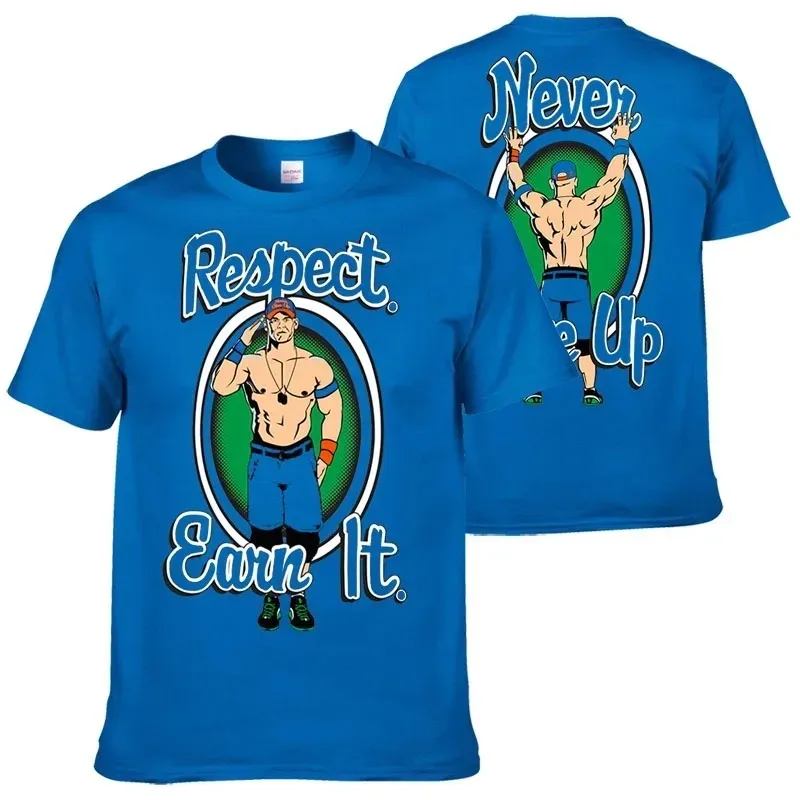 Tenues de famille WWE John Scene 3D Print Dad Spinal T-shirt pour enfants, vêtements d'été, t-shirts de dessin animé, haut décontracté, t-shirt à manches courtes