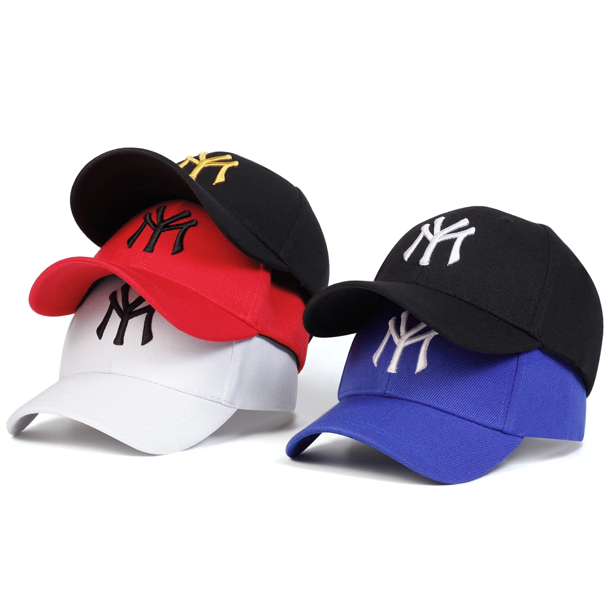 Casquette de Baseball avec lettres brodées pour enfants, chapeaux décontractés réglables pour l'extérieur, pour garçons et filles, chapeau de protection solaire de voyage, printemps-automne