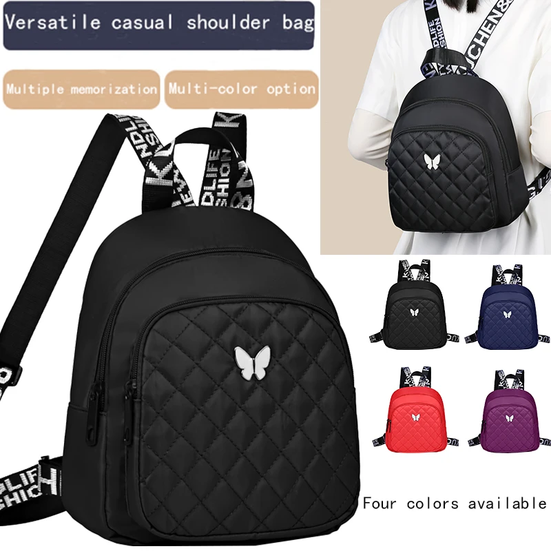 Sac à dos en tissu Oxford pour femme, cartable de voyage, grande capacité, mode loisirs, version coréenne, tout à la mode, SR, nouveau