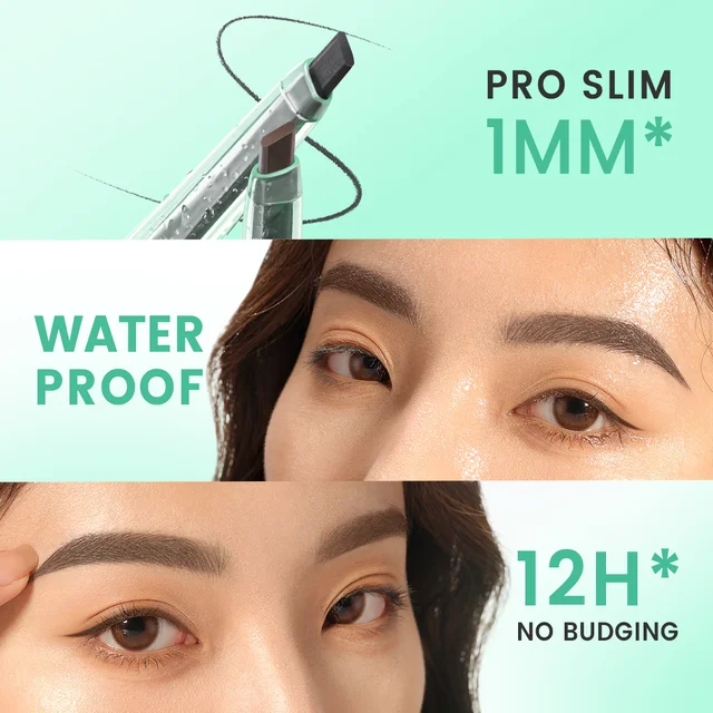 FOCALLURE-Stylo eye-blogueur ultra-fin, waterproof, longue durée, multi-usage, crayon à sourcils, rehausseur de maquillage, cosmétiques, 1mm – Image 3