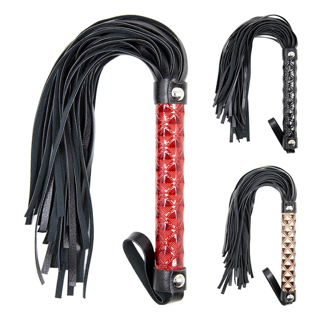 Outdoor Non Slip Leather Braided Horse Racing Whip Equestrian Riding Crops NEW – Image 6