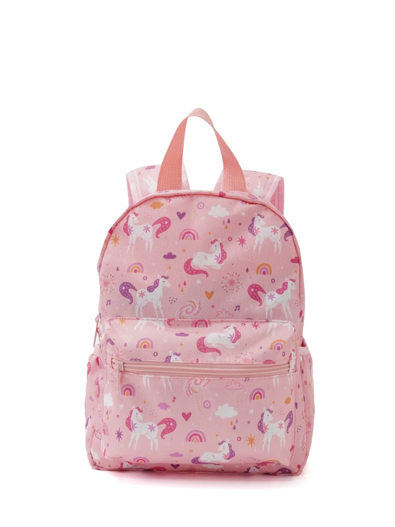Filles Casual Mignon Dessin Animé Licorne Imprimer Réglable Enfants Sac À Dos Enfants Sac D'école Étudiant Sac À Dos
