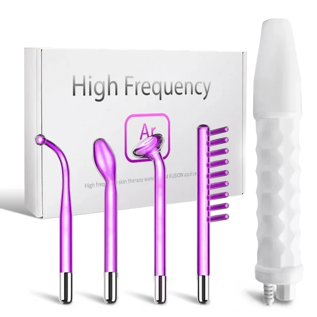 DARBLY VAL-Machine qualifiée ale à lumière violette pour les soins de la peau du visage, masseur, élimine l'acné, l'inflammation, le verre, l'argon