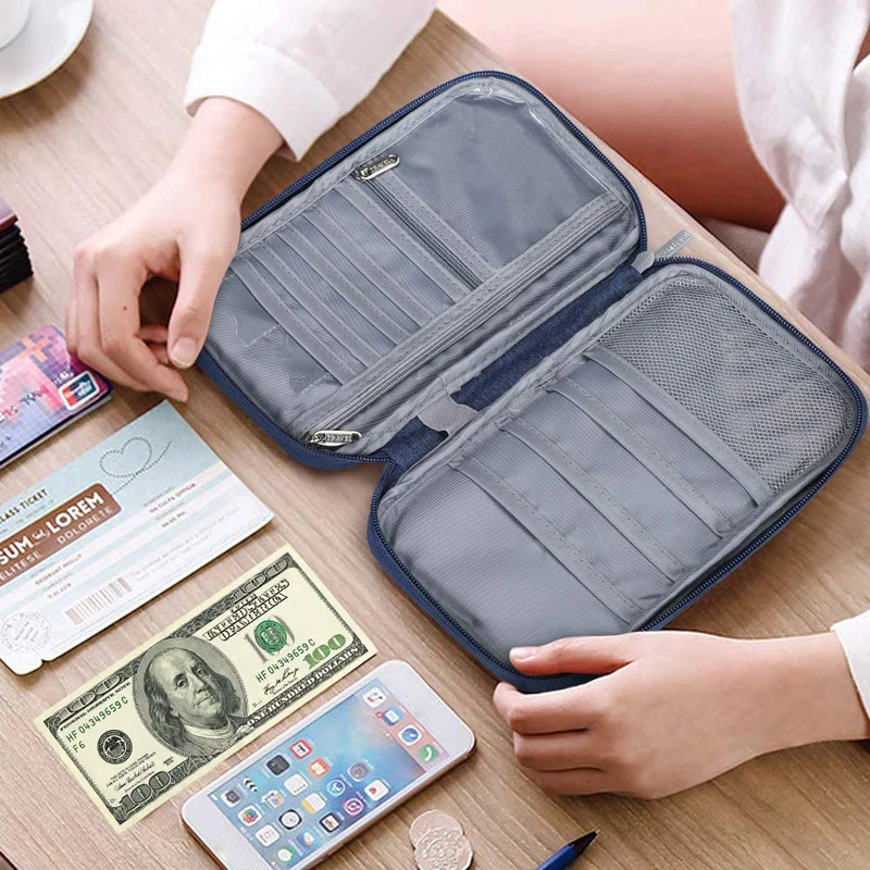 Portefeuille de voyage étanche, porte-passeport familial, étui à documents créatif, accessoires de voyage, sac à documents, porte-cartes, chaud