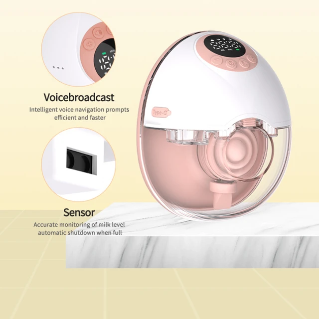 Tire-lait sans fil portable sans BPA, avec conception de bouteille sans fil, tire-lait manuel pour lait à bride en Silicone – Image 2