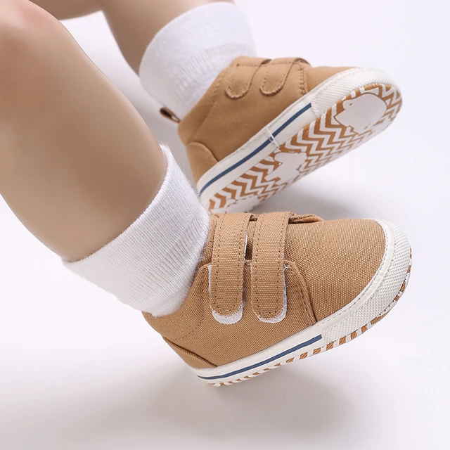 Chaussures de sport décontractées pour garçons et filles nouveau-nés, semelle souple, chaussures préscolaires anti-ald, chaussures de marche de première génération, 0-18M – Image 6
