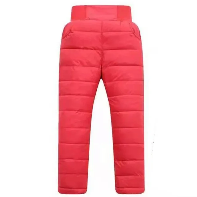 Pantalon d'hiver décontracté en coton rembourré pour fille et garçon, épais et chaud, imperméable, bootcuts de Ski, élastique, taille haute, Leggings pour bébé et enfant – Image 6