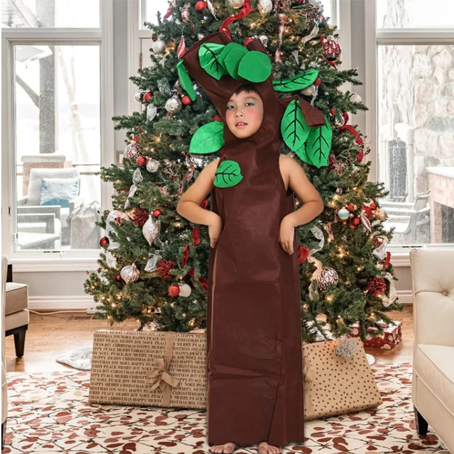 Parent-Child Tree Cosplay Costumes, Practical and Versatile Perfect for Stage Performances, Holiday Parties, and Everyday Wear! – Image 3