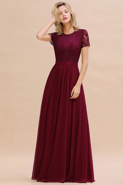 Robe de Demoiselle d'Honneur Élégante en Dentelle Douce, Jupe Complète en Fibre, Longueur au Sol, Tenue de Bal de Mariage, Offre Spéciale, 2024 – Image 6