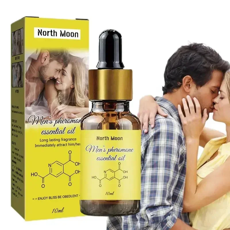 Huile essentielle de phéromone pour hommes, 10ml, longue durée, parfum naturel rafraîchissant pour le corps, attire les femmes dans les parfums, nouveau