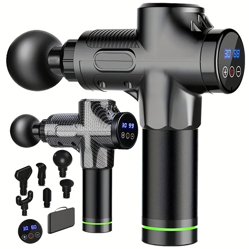 Pistolet de Massage fascial pistolet à Percussion électrique masseur corps cou dos tissu profond Relaxation musculaire outil de Fitness pour l'épaule