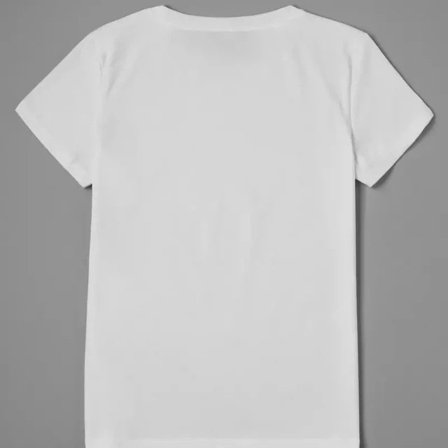 Evjf-T-shirt à Manches Courtes pour Femme, Décontracté, Basique, Blanc, pour ixde Mariage – Image 6