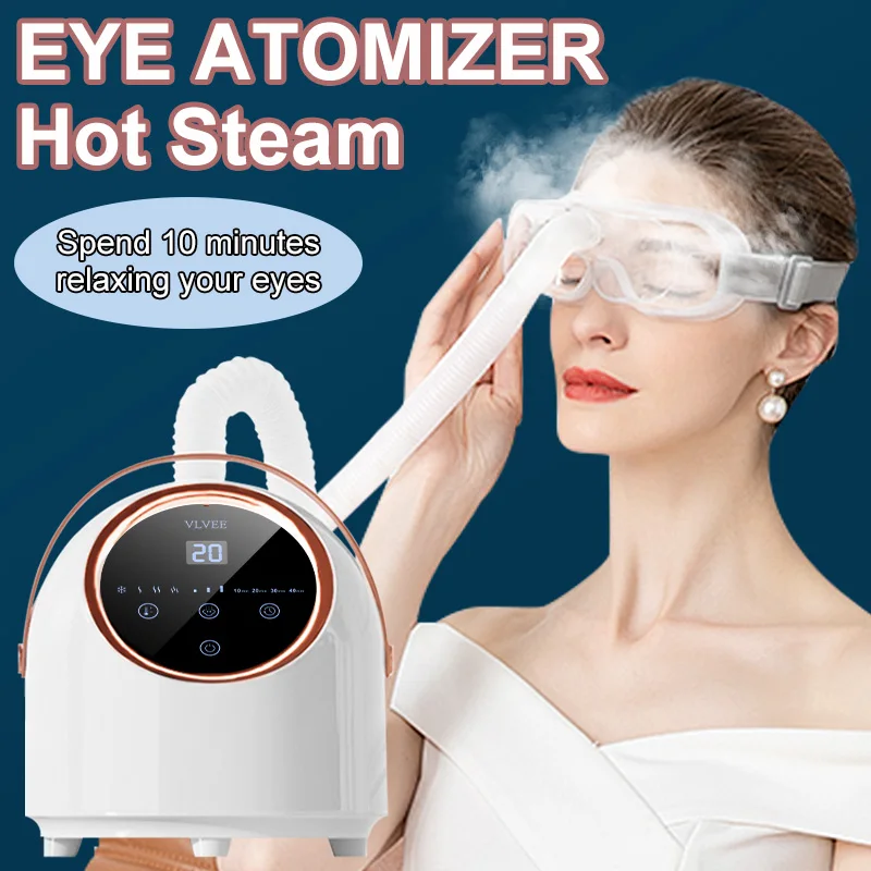 VLVEE dispositif de soin des yeux chaud Nano atomisation pour hydrater les yeux secs et soulager la Fatigue oculaire nettoyage Instrument de soin à la vapeur des yeux