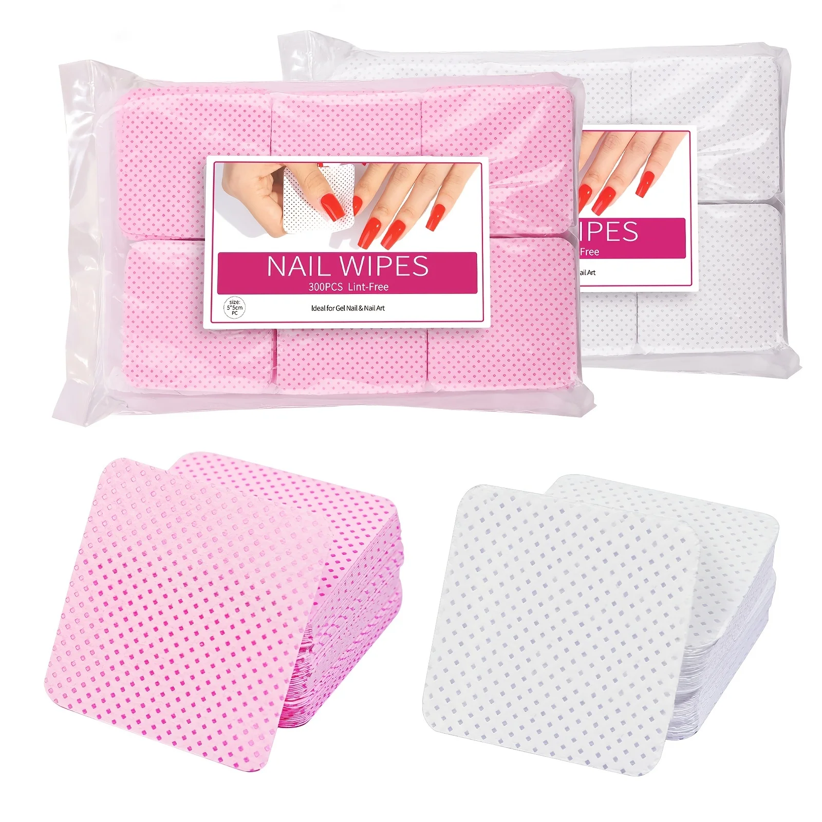Lingettes Dissolvantes pour Verhéritage à Ongles, Tampons Non Tissés pour Salon de miles, pour Femme et Fille