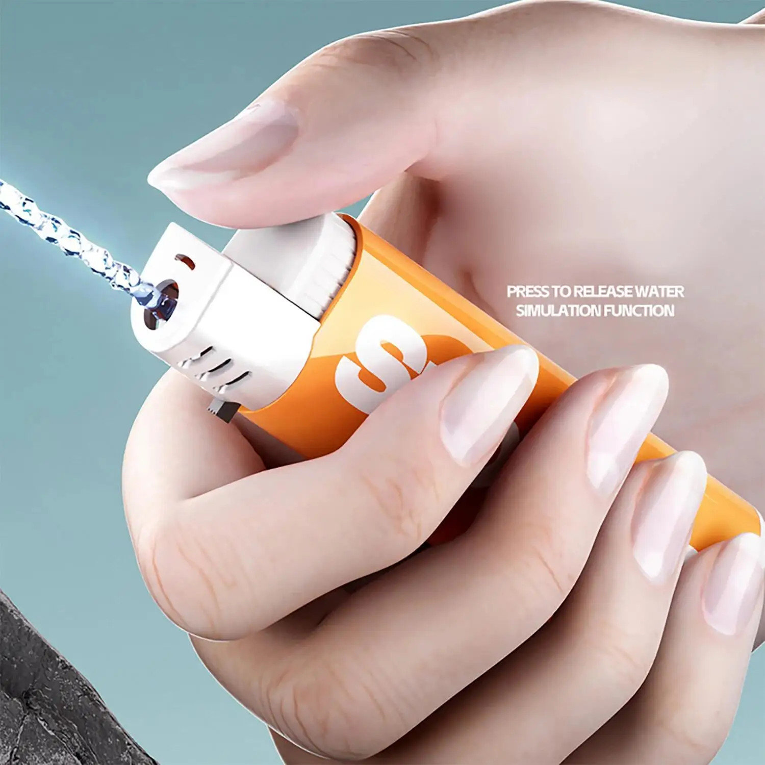 Jouet briquet odorà eau, petit odorà eau de décompression, briquet, Trick love shun, ami
