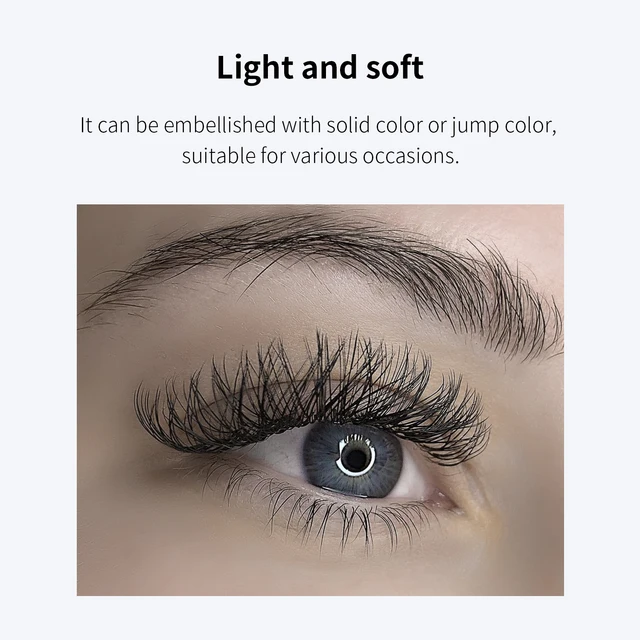 GLAMLASH cils inférieurs 5mm 6mm 7mm J/B/C Curl sous les cils cils individuels inférieurs Extension de faux cils naturels courts en vison – Image 5