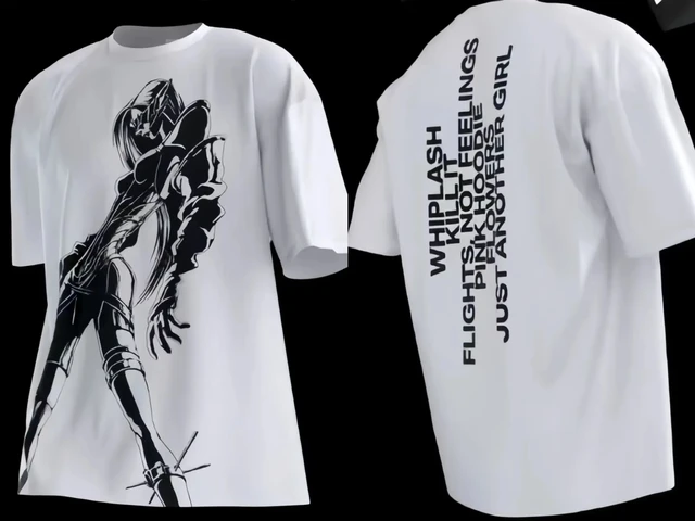 KPOP Aespa Whiplash T-shirt en coton à manches courtes, édition limitée, KARHR, SELLE, WINTER NINGNING, même impression, Anime Techno Top – Image 6