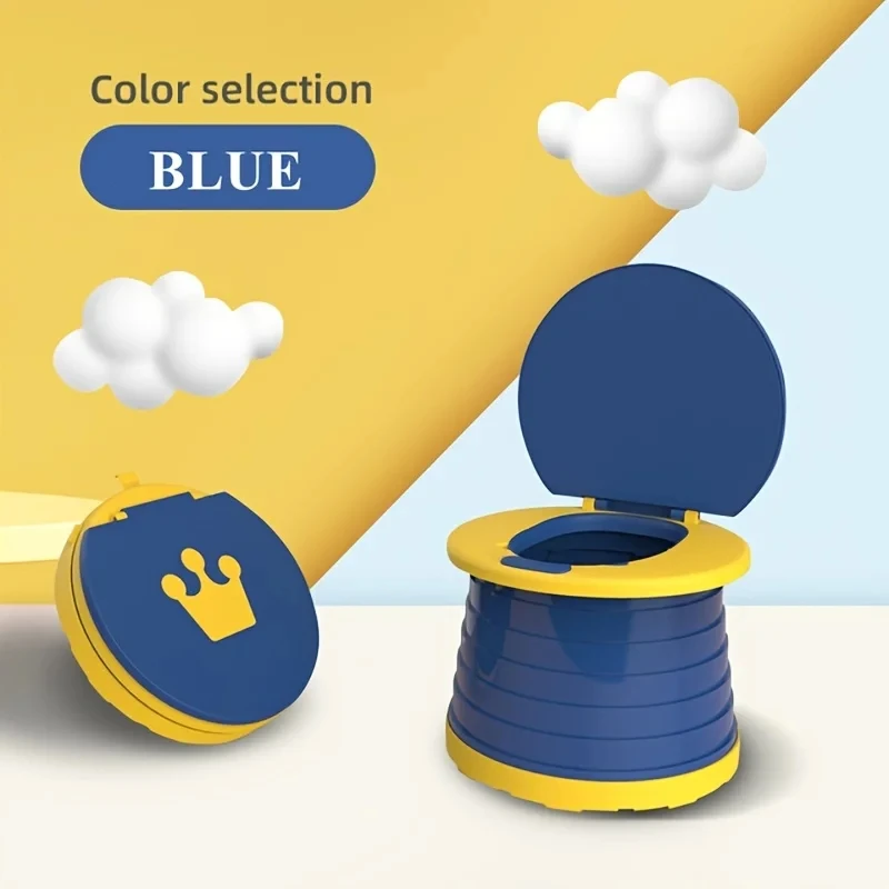 Nouveau siège de pot pliable Portable 2 en 1 avec sac de rangement pour enfants voyage chaise de toilette d'entraînement pliante pour les filles et les garçons en bas âge