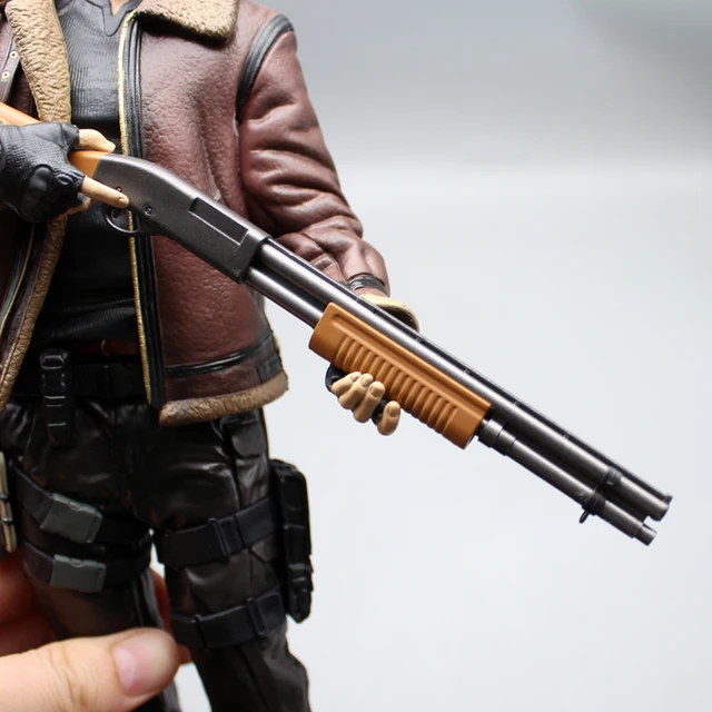 33cm Leon Zombie Hunter Leather Leon Anime Figure Boys Collection Action Model Doll Desk Decoration Gk Large Statue Toys Gifts – Image 5