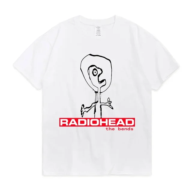 Radiohead t-shirt hommes Vintage classique t-shirts amérique du nord Tour Rock garçon t-shirt femme Camisetas Hombre Hip Hop rue haut décontracté – Image 6