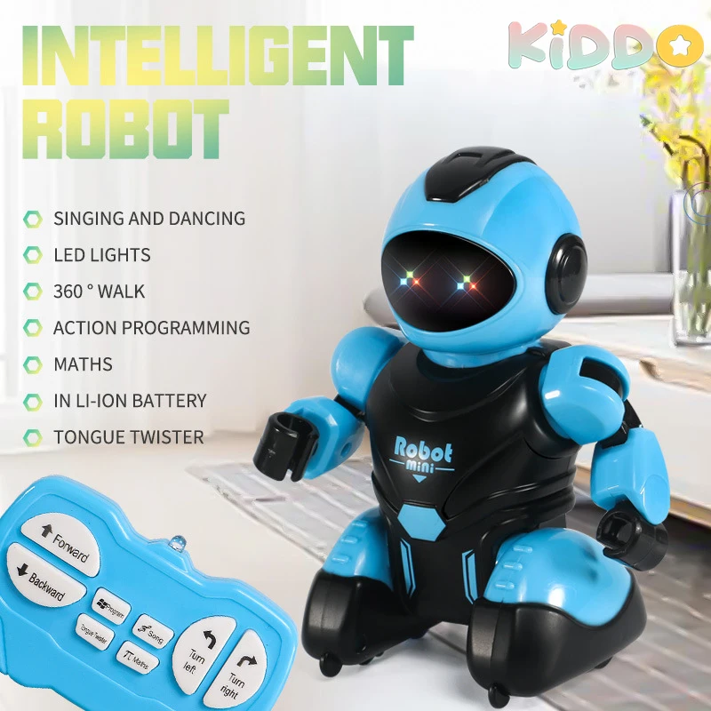 Robot Intelligent pour enfants Robots intelligents programmation télécommande infrarouge Robot robotique Programmable cadeaux de noël